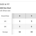 Ash  SCORPIO Red & White Woven Sneakers Photo 11