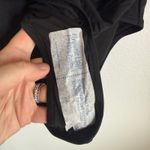 J.Crew NWT  Scalloped One Piece Swimsuit Black White Colorblock Sz L CI109 Photo 6