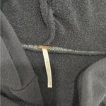 Free People Black Asymmetrical Button Cardigan Photo 5