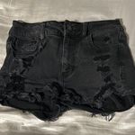 American Eagle Outfitters Black Jean Shorts Photo 0