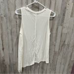 Athleta Cloudlight Asym Side Tie Tank Sea Salt White Womens Size Medium *Flaw Photo 7