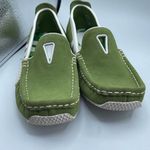 Predictions  size 7.5 green suede driving Mocs . Photo 1