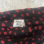 Princess Polly  Women's‎ Black Red Floral Midi Skirt Boho Y2K Vintage Size 4 Photo 4