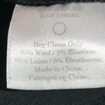 Everlane  Wool Dress Casual Pants Straight Leg Black Sz 4 Ankle Length Photo 3