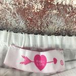 #118 NWT GRAY & WHITE Stripe Ticking Skater Skirt Gray Size XS Photo 4