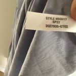 J.Crew Broken-In Jersey Tiered Maxi Dress periwinkle size small Photo 5