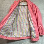 London Fog Vintage Pink All Weather 80s Zip-up Jacket Barbiecore Glam Photo 2