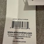 Erin Condren Silver Crossbody Bag with Pink Strap Gold Photo 8