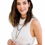 Gorjana new ϟ Pyrite Gem Beaded Necklace ϟ 18K Silverplated ϟ Energy Spiritual Photo 5