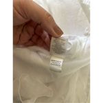 J.Jill PureJilll Midi Linen Sleeveless White Pullover Dress Women Size XL Petite Photo 3