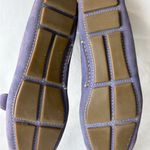 Prada Authentic Women’s Lilac Suede Loafers Size 37.5 Photo 12