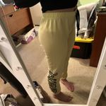 PINK - Victoria's Secret Victoria’s secret pink sweatpants yellow Photo 2