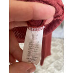 Paper Crane  Keyhole Crop Top Warm Buttery Soft Cozy Waffle Knit Lounge Street M Photo 6