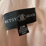 Betsy and Adam NWT  Gracie Long Glitter Galaxy Cowl Neck Back Dress Pink Size 22W Photo 5