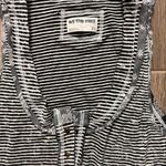 We The Free Women's Striped Black and White Tank Top Photo 1