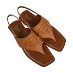 Franco Sarto Womens 9 Emmie Slingback Sandal in Tan NEW Photo 2