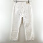 Citizens of Humanity High Rise Cropped Isola Boot Cut Jeans White 25 Photo 9
