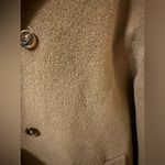 Cinzia Rocca Long Pure Virgin Wool Brown Coat Vintage Made in Italy sz 16 Photo 11