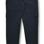 Athleta Trekkie North Jogger Sweat Pants Cargo Pockets Black Womens 2 Photo 0