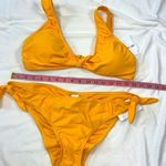 Hot Water  knotted bikini 👙 sunflower Yellow size XL  NWT Photo 4