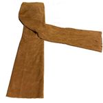 VINTAGE 1980'S TAN SUEDE FLARE LEG PANTS (S) Photo 9