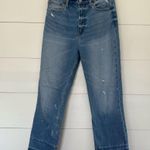Abercrombie & Fitch  Women’s 27 Curve Love High Rise Ankle Straight Jeans Photo 0