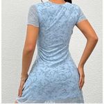 Amazon Dreamy Baby Blue Mini Dress Photo 5