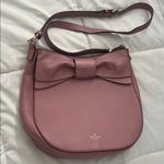 Kate Spade Mauve Bow Accent Crossbody Bag Photo 0