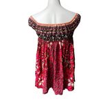 Free People NWT Bali Mariposa Babydoll Dress In Strawberry Combo, Sz XS Photo 10