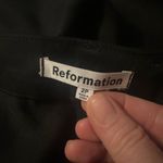 Reformation  Petites Pleated Front Mason Pant Black Size 2P Photo 3