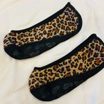 Nufoot leopard animal print slippers/ ballet flats women large Tan Photo 1