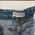 ZARA High Waisted Denim Shorts Photo 3