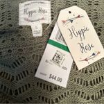 Hippie Rose  olive open front pointelle cardigan Photo 6