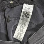 frame denim FRAME Le High Skinny Jeans Women's Size 32 Dark Grey Wash‎ Raw Hem Photo 5