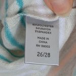 Avenue NWT Womens 3/4 Sleeve Striped Top Size 26/28 Round Neck Leisure Casual Photo 4