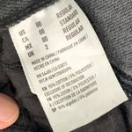 American Eagle  | Size 00 XXS | Mom Jeans High Rise Distressed Ripped Faded Black Photo 9