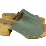 Seychelles Scene Block Heel Sandal In Sage Photo 0