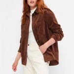 Gap Black Corduroy Shacket Photo 0