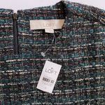 Loft  Women's Tennis Metallic Tweed Fringe Pocket Mini Dress 4 -NWT Photo 1