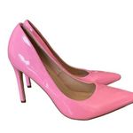 Chase and Chloe  Los Angeles Barbie Pink Point Toe Faux Patent Leather Heel size 7 Photo 0