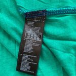 Forever 21 Jewel Tone Colorblock Striped Boxy Crop Top White/Blue/Emerald - Small Photo 15