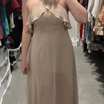 Birdy Grey Jules Taupe Formal Maxi Dress Photo 2