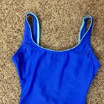 Nike  Swimsuit Womens 8 Used Blue One Piece Photo 3