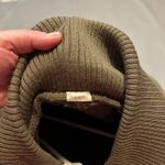 Made in Italy Luxury Shearling Lined Leather Bomber Jacket Womens Olive Green Brown Photo 3