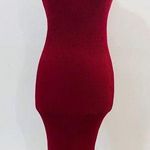 American Apparel  deep V-neck knit dress NEW Photo 0