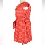 Loft Ann Taylor  BEACH Striped Off-Shoulder Belted Dress Coastal Plus Size XXL Photo 3