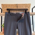 Banana Republic  Mid-Rise Sloan Ankle Gray Woven Career Dress Pant Trouser, 4 Photo 5