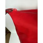 Kate Spade  Jae Red Nylon Weekender Duffel Travel Bag w/ Strap Photo 7