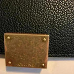 CELINE  Trapeze Two way black, white and pink color authentic hand bag. Photo 4