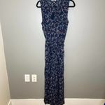 Paige NWT  Paletta Floral-print Sleeveless Ruffle Crop Jumpsuit Size XL Photo 1
